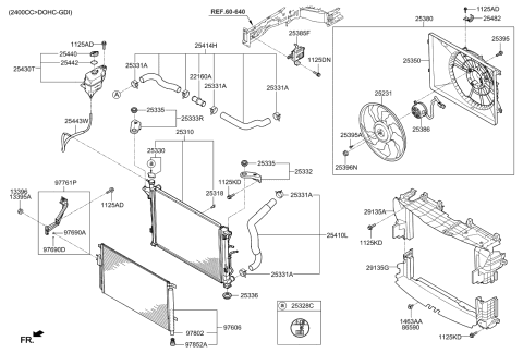 2016 Kia Sorento Engine Cooling System Diagram 2