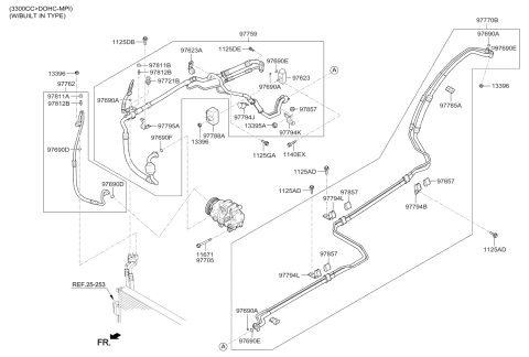 2018 Kia Sorento Hose & Tube Assembly Diagram for 97759C6700