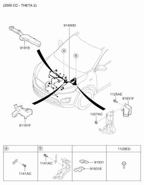 2016 Kia Sorento Control Wiring Diagram 1