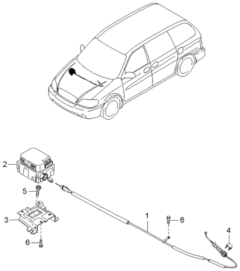 2003 Kia Sedona Auto Cruise Control Diagram