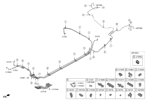 2022 Kia Seltos Fuel Line Diagram 1