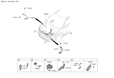 2024 Kia Seltos Protector-Battery Tr Diagram for 91971F2090