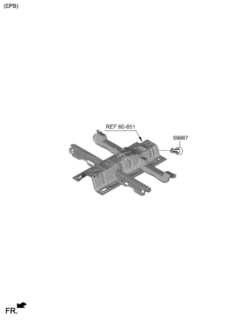 2022 Kia Seltos Parking Brake System Diagram 2