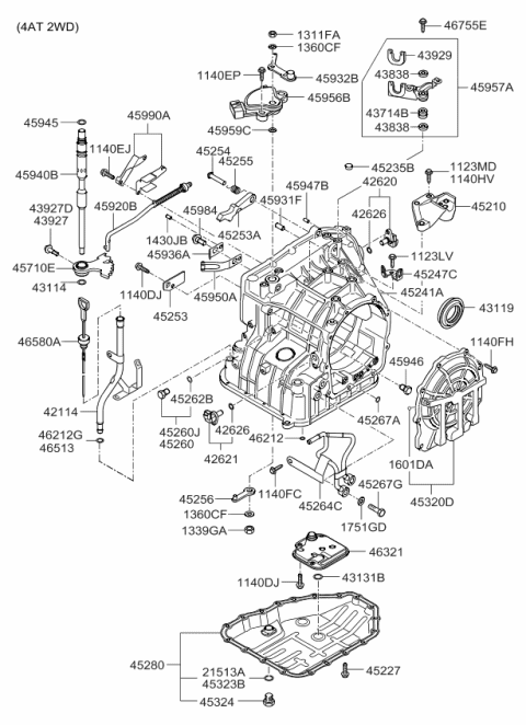 2012 Kia Forte Koup Bolt-Flange Diagram for 1140412406P