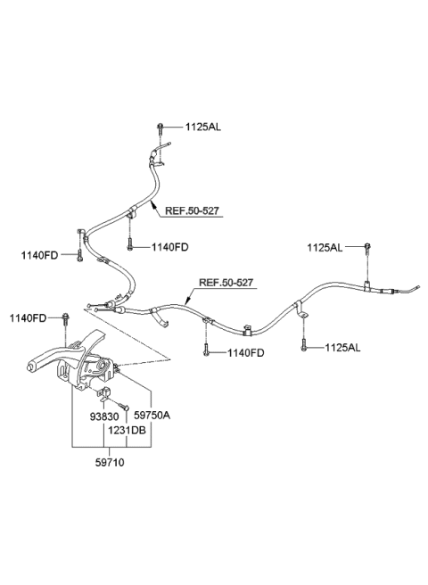 2009 Kia Forte Parking Brake Diagram