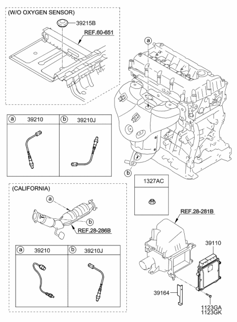 2011 Kia Forte Koup Electronic Control Diagram 4