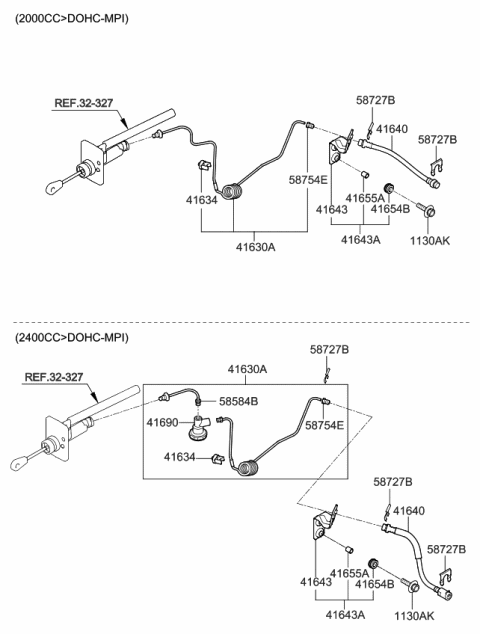 2013 Kia Forte Clutch Master Cylinder Diagram