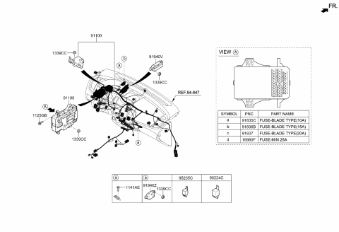 2013 Kia Forte Koup Main Wiring Diagram