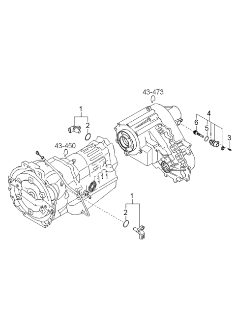 2005 Kia Sorento Speedometer Driven Gear Diagram 4