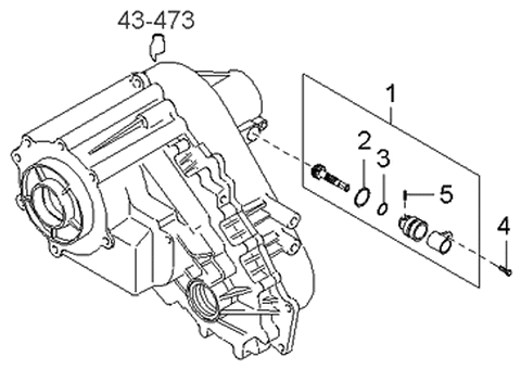 2003 Kia Sorento Bolt Diagram for 1123006143