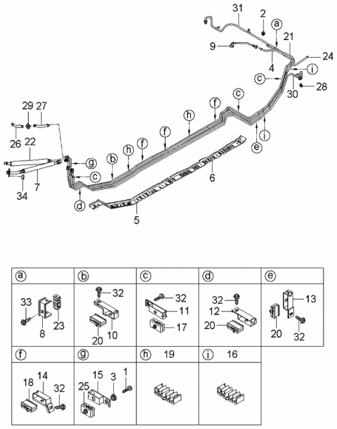 2006 Kia Amanti Fuel Line Diagram