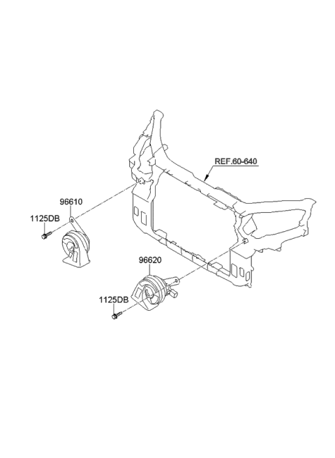 2009 Kia Sorento Horn Diagram