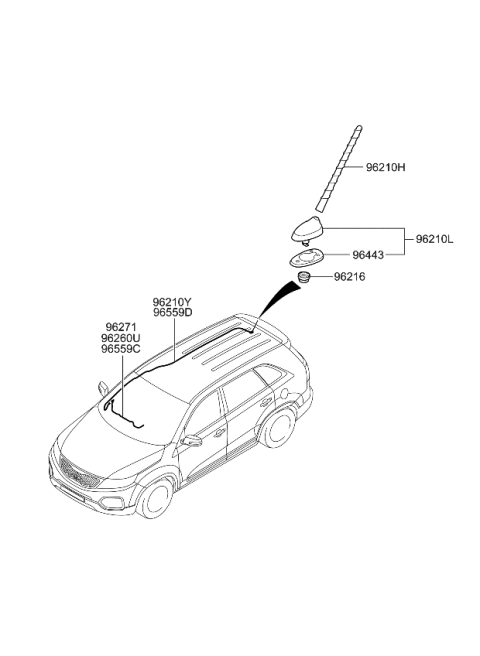 2012 Kia Sorento Antenna Diagram