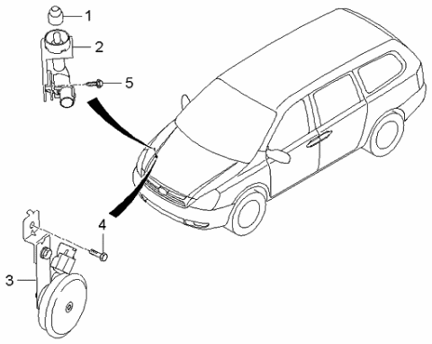 2006 Kia Sedona Switches Diagram