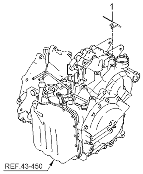 2006 Kia Sedona Transmission Control Unit Diagram