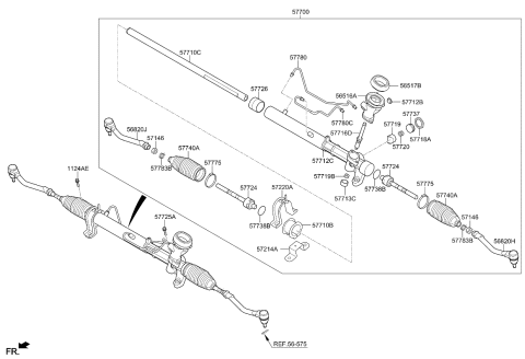 2018 Kia Sedona Rubber-Gear Box Mounting Diagram for 57792A9000