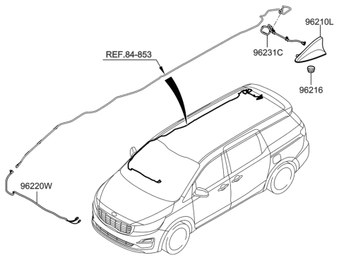2020 Kia Sedona Antenna Diagram