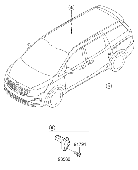 2019 Kia Sedona Switch Diagram 2