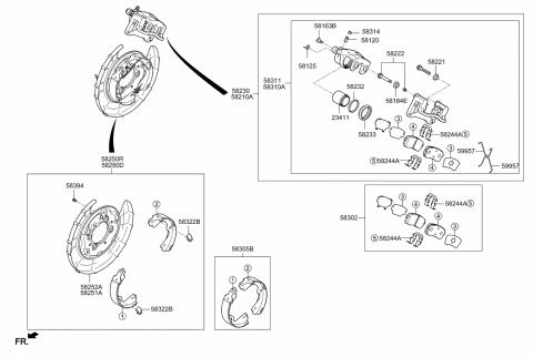 2021 Kia Sedona Rear Axle Diagram 3