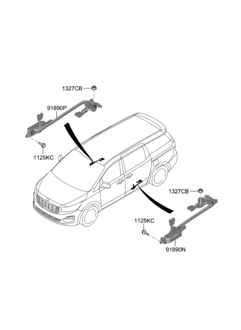 2020 Kia Sedona Miscellaneous Wiring Diagram 4