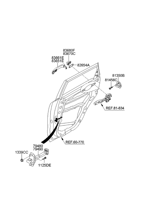 2016 Kia Soul Rear Door Locking Diagram