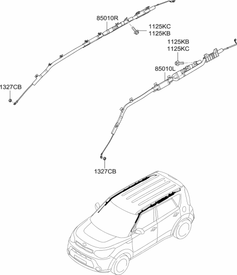 2014 Kia Soul Air Bag System Diagram 2