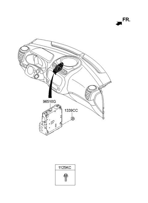 2014 Kia Soul Information System Diagram