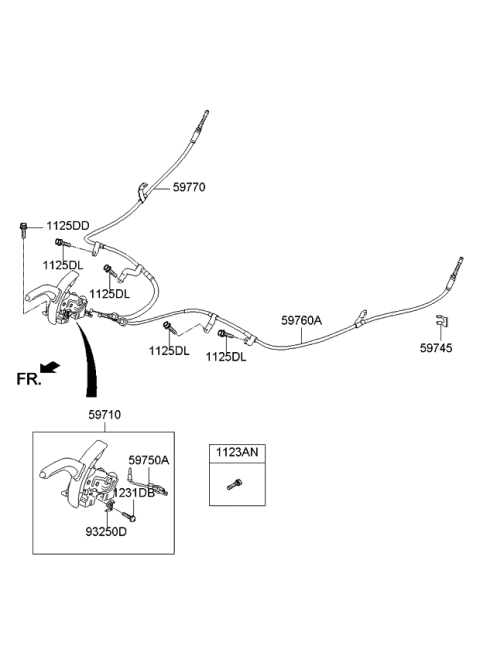 2016 Kia Soul Parking Brake System Diagram