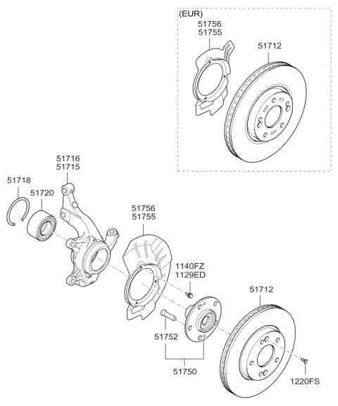 2015 Kia Soul Front Axle Diagram