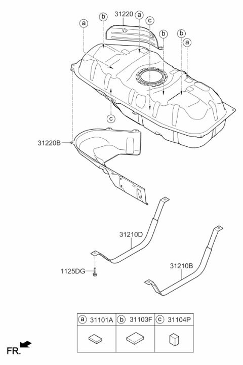 2014 Kia Soul Fuel System Diagram 2