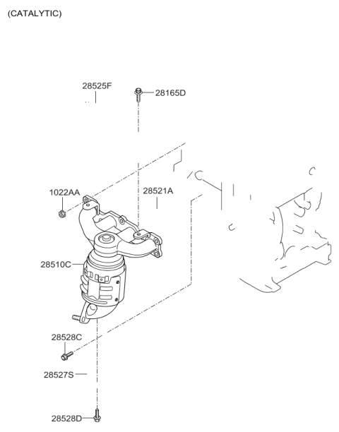 2009 Kia Rondo Exhaust Manifold Diagram 4