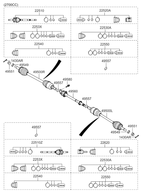 2006 Kia Rondo Drive Shaft Diagram 2