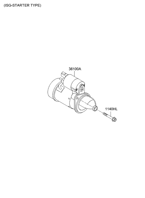 2012 Kia Soul Starter Diagram 2