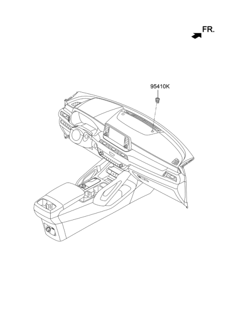 2021 Kia Telluride Locking-Front Door Diagram 2