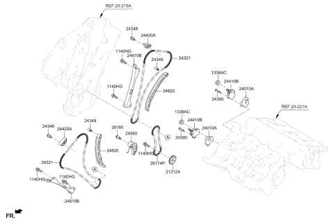 2022 Kia Telluride Camshaft & Valve Diagram 2