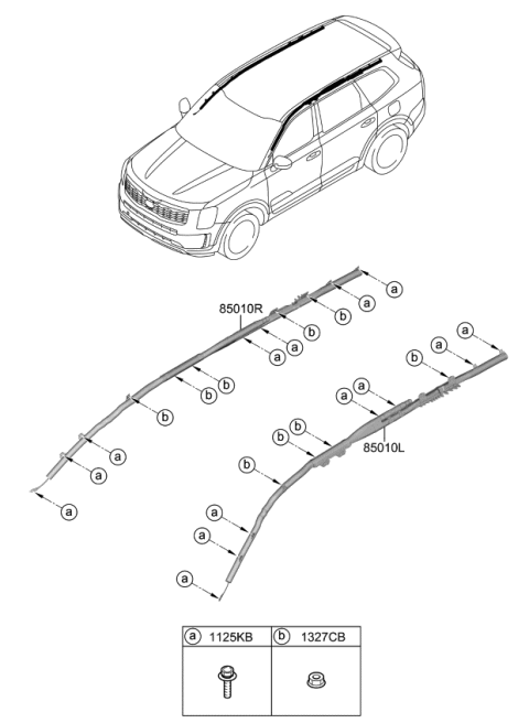 2020 Kia Telluride Air Bag System Diagram 2