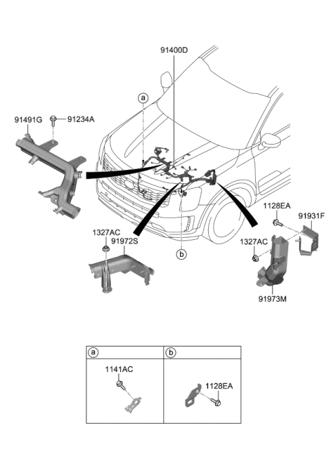 2022 Kia Telluride Control Wiring Diagram