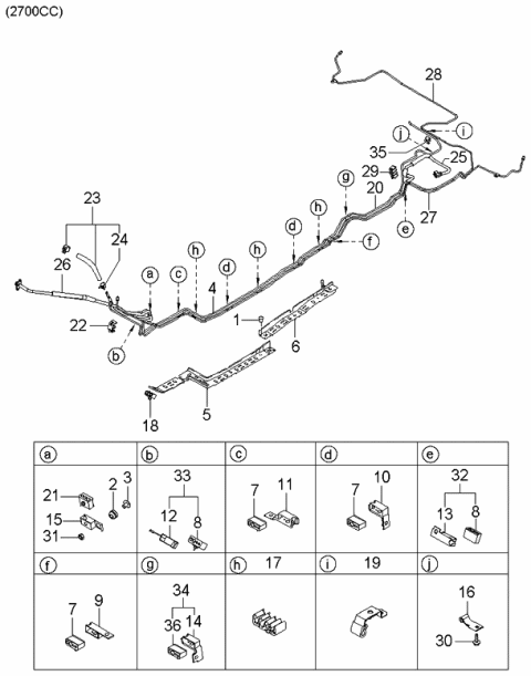 2006 Kia Sportage Fuel Line Diagram 2