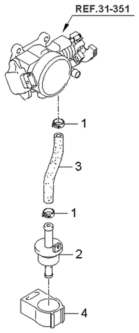 2006 Kia Sportage Vaporizer Control System Diagram 1