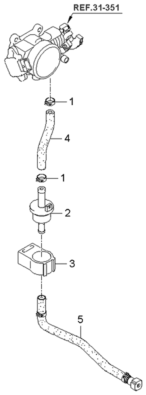 2004 Kia Spectra Vaporizer Control System Diagram