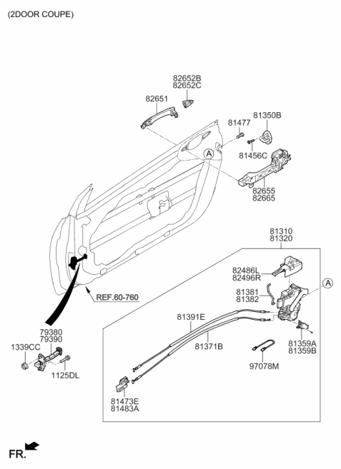 2018 Kia Forte Locking-Front Door Diagram 2