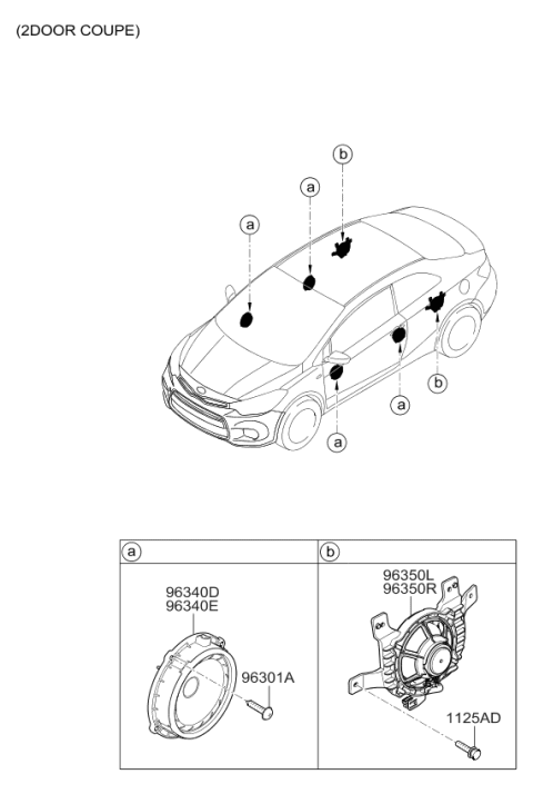 2018 Kia Forte Speaker Diagram 2