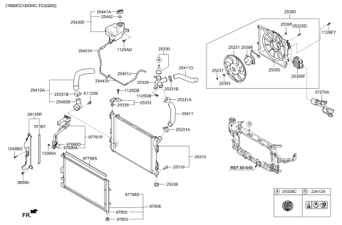 2017 Kia Forte Engine Cooling System Diagram 2