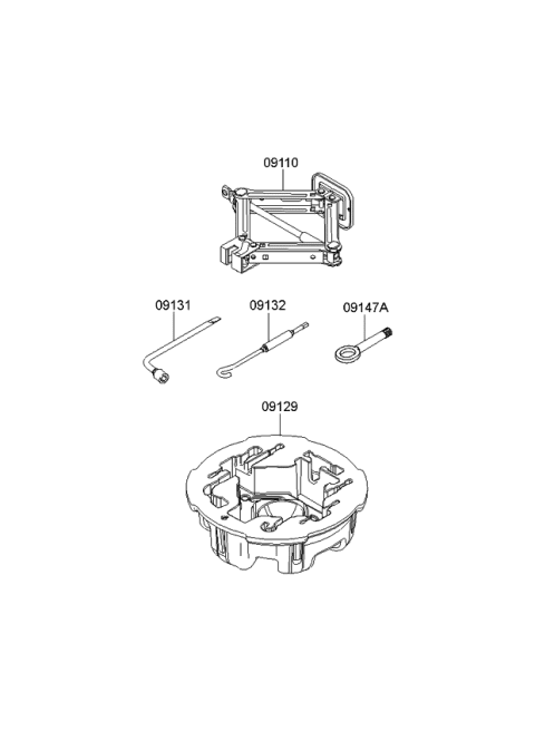 2008 Kia Optima Ovm Tool Diagram