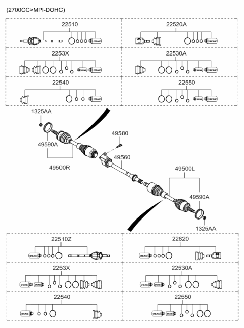 2010 Kia Optima Drive Shaft Diagram 2