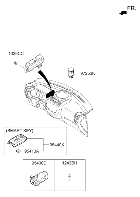 2018 Kia Soul EV Relay & Module Diagram 3