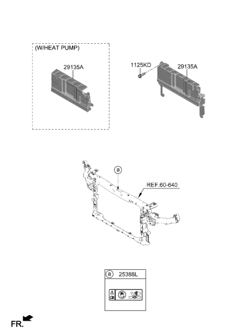 2021 Kia Niro EV Cooling System Diagram 5