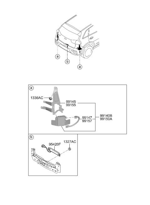 2019 Kia Niro EV Relay & Module Diagram 3