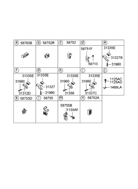 2009 Kia Spectra5 SX Brake Fluid Line Diagram 3