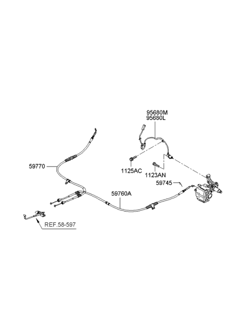 2008 Kia Spectra SX Rear Axle Diagram 3